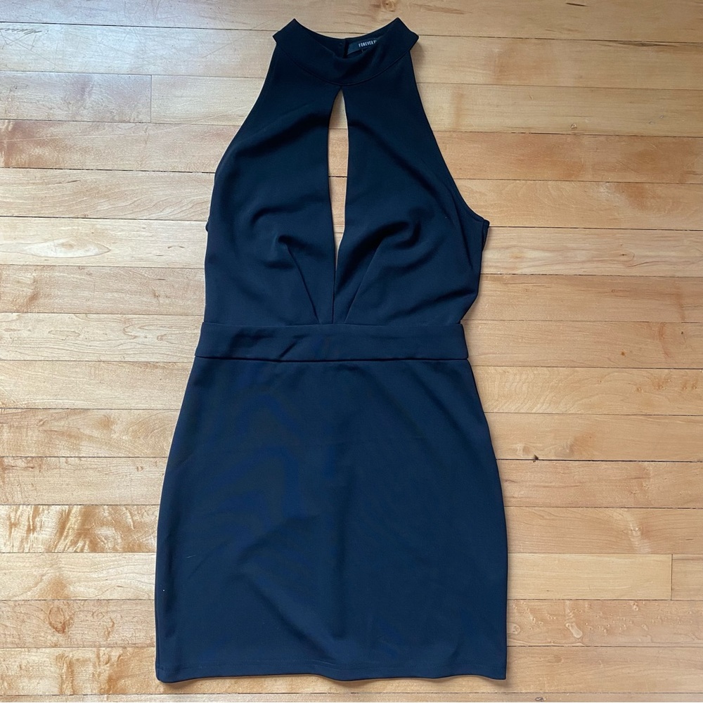 F21 Sexy Black Dress